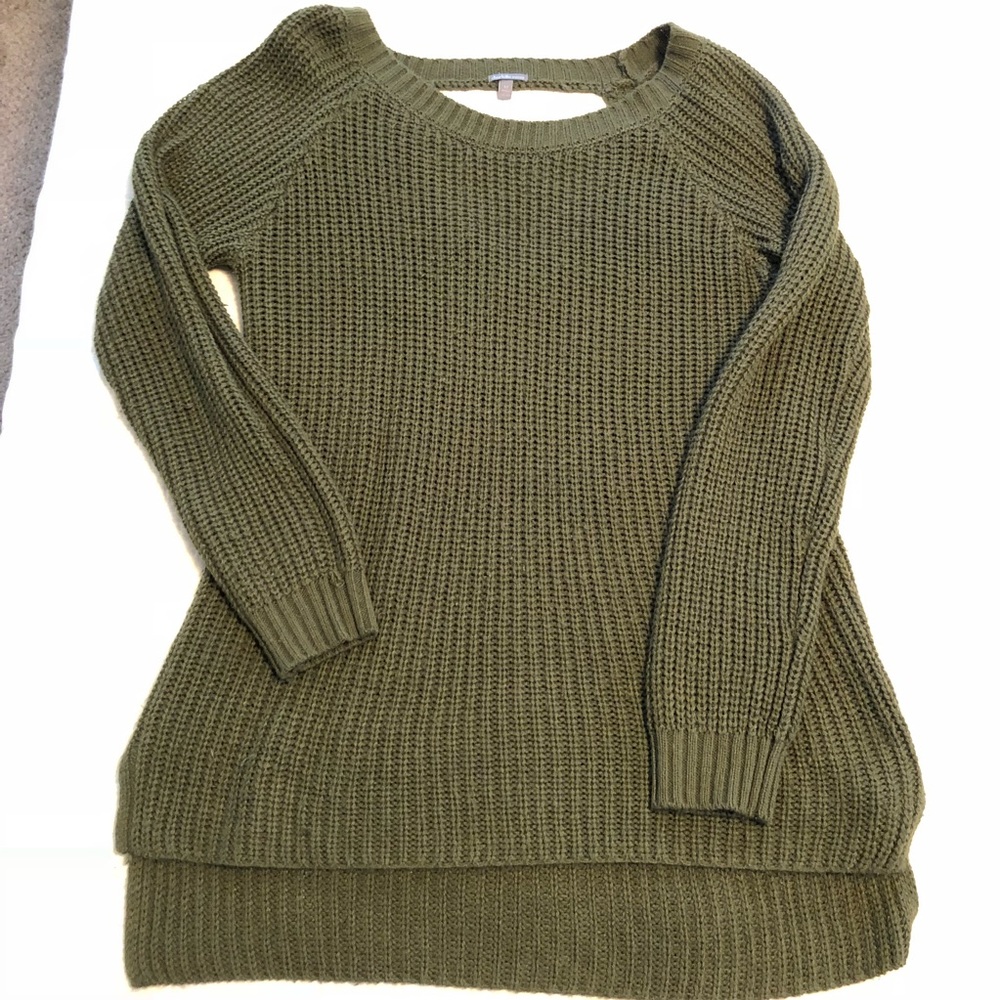 Oversized knit sweater